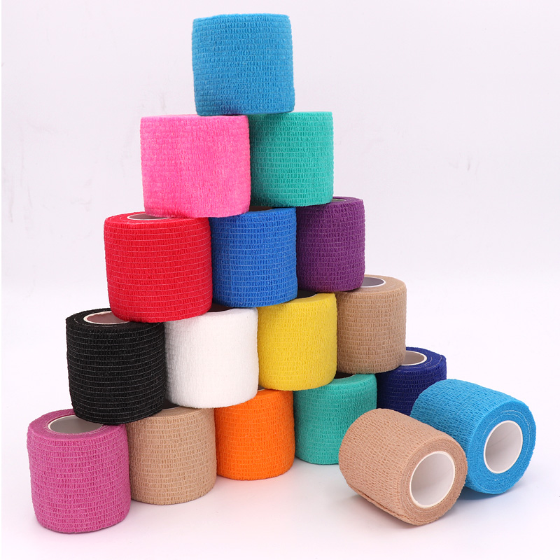Finger Tape Athletic - 18-цветная красочная спортивная лента, самоклеящаяся эластичная