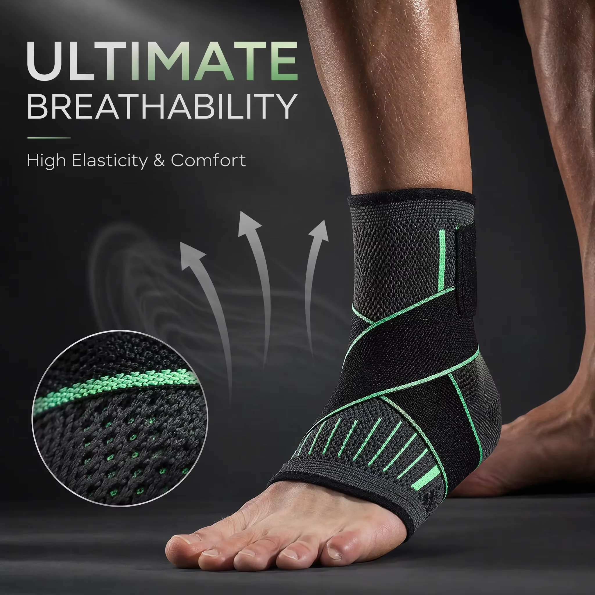 Дышащий компрессионный бандаж  – обзор и цена Ankle Mobility Band