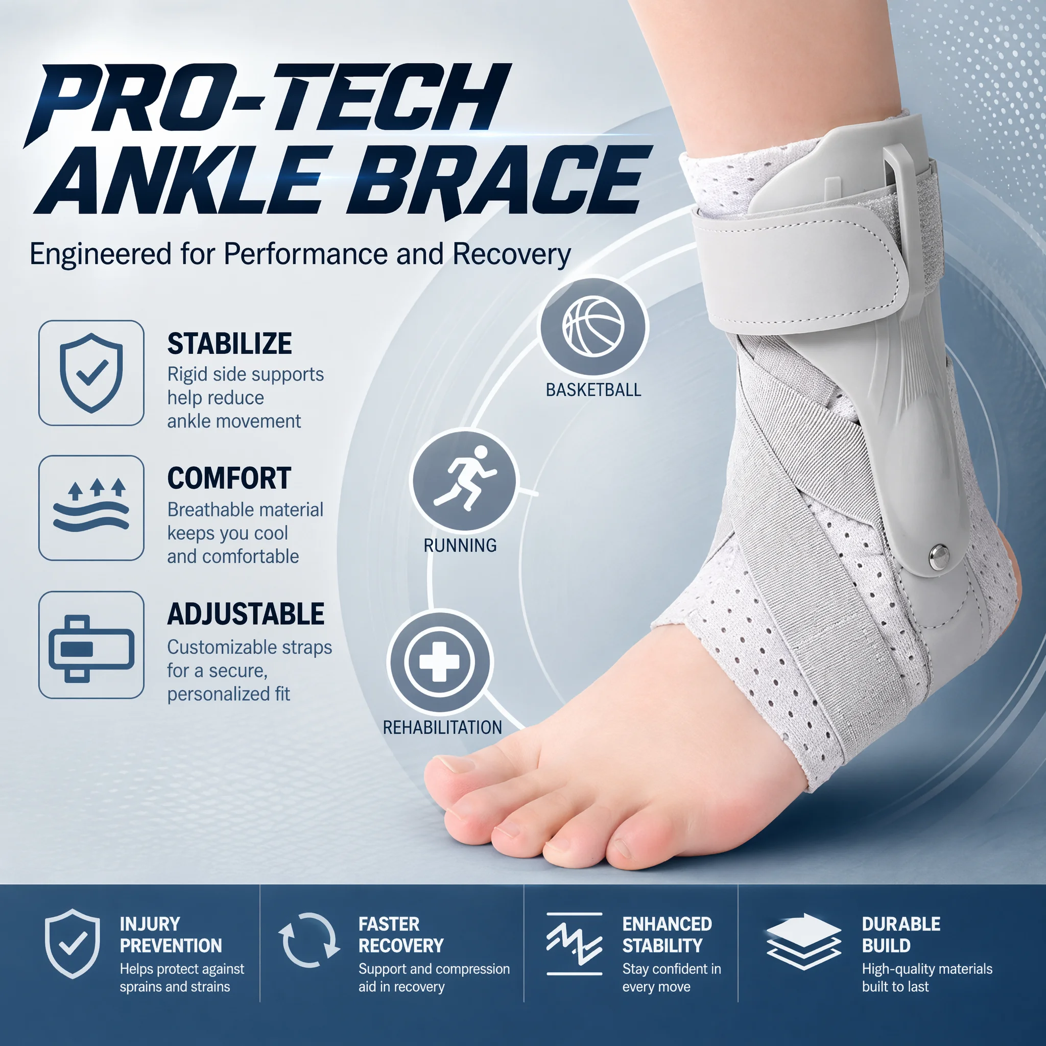 Ортопедический бандаж для голе – обзор и цена Ankle Mobility Band